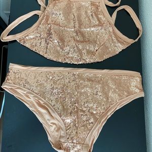 Sequin bikini